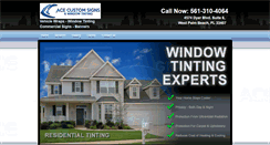 Desktop Screenshot of acecustomsigns.com